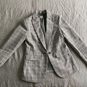 A New Day Plaid Blazer Jacket